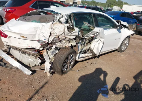 2019 Chevrolet Malibu Hybrid from USA, damaged, VIN 1G1ZF5SU8KF174183